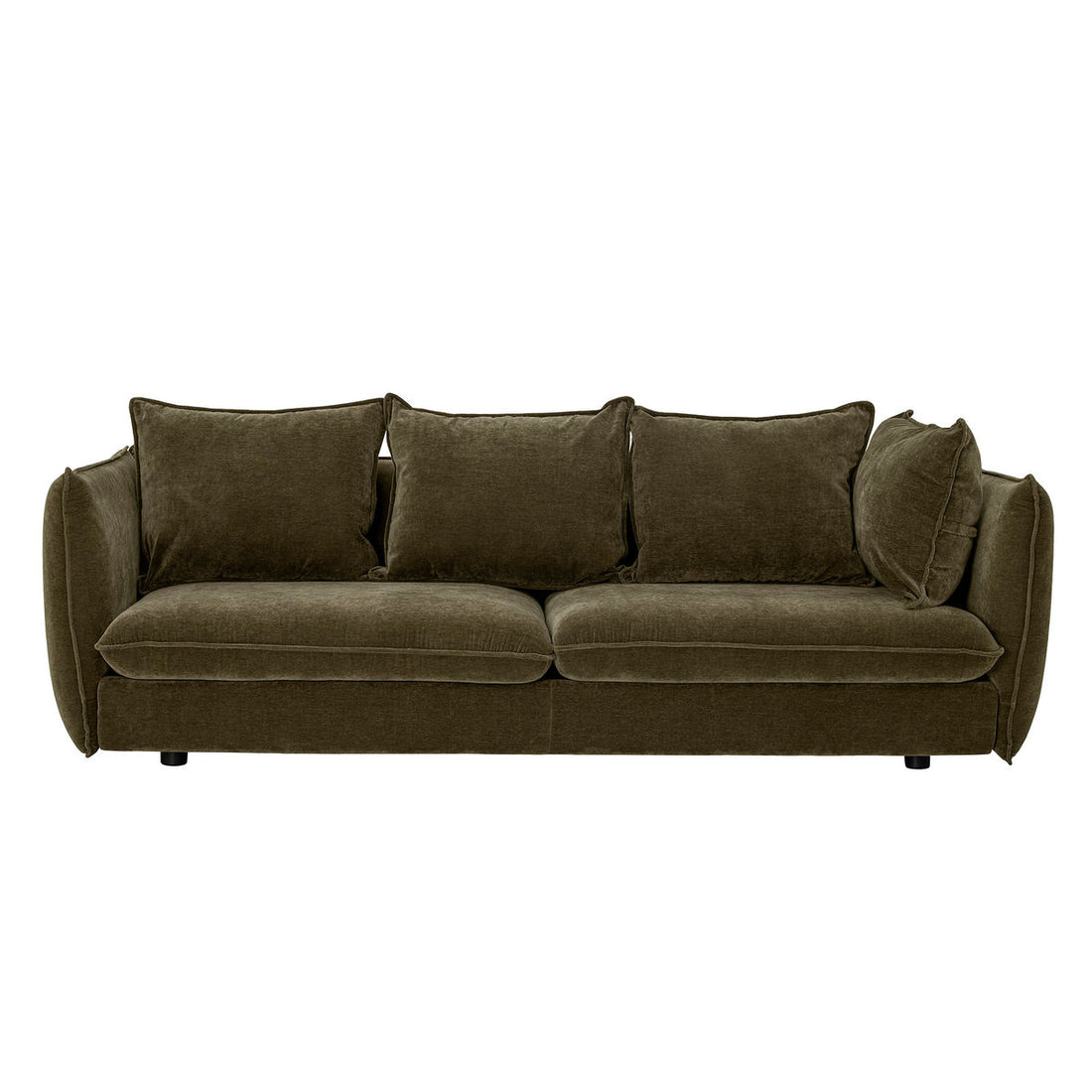 Bloomingville Austin Sofa, grün, recyceltes Polyester