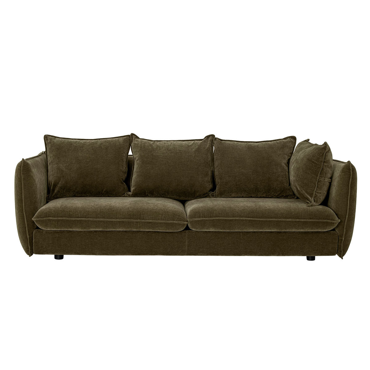 Bloomingville Austin Sofa, grün, recyceltes Polyester