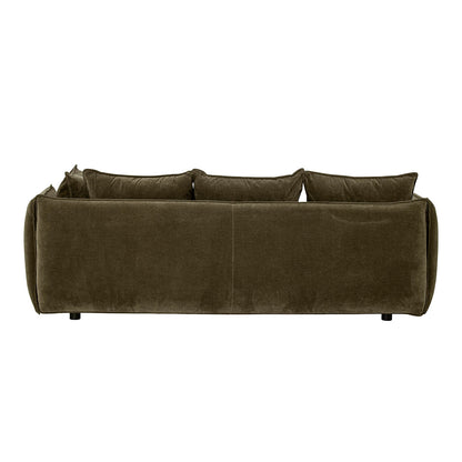 Bloomingville Austin Sofa, grün, recyceltes Polyester