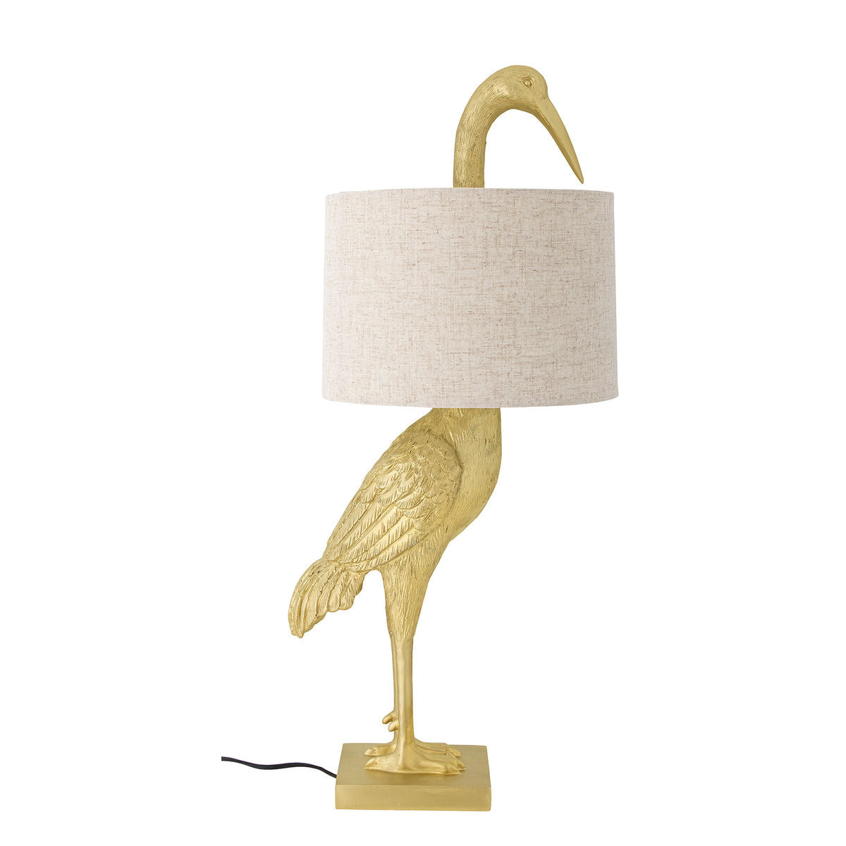 Kreative Sammlung Heron Tischlampe, Gold, Polyresin