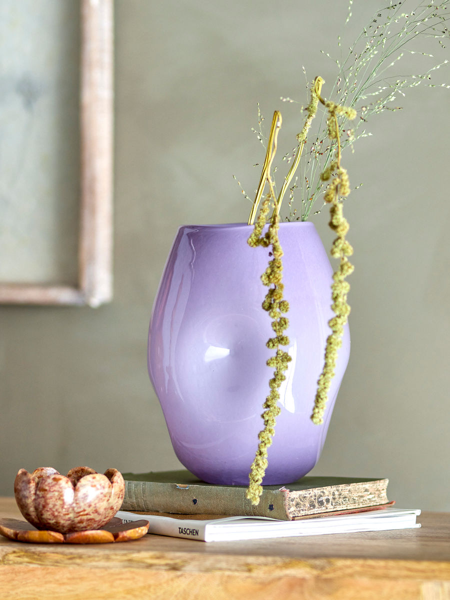 Kreative Sammlung Lila Vase, lila, Glas