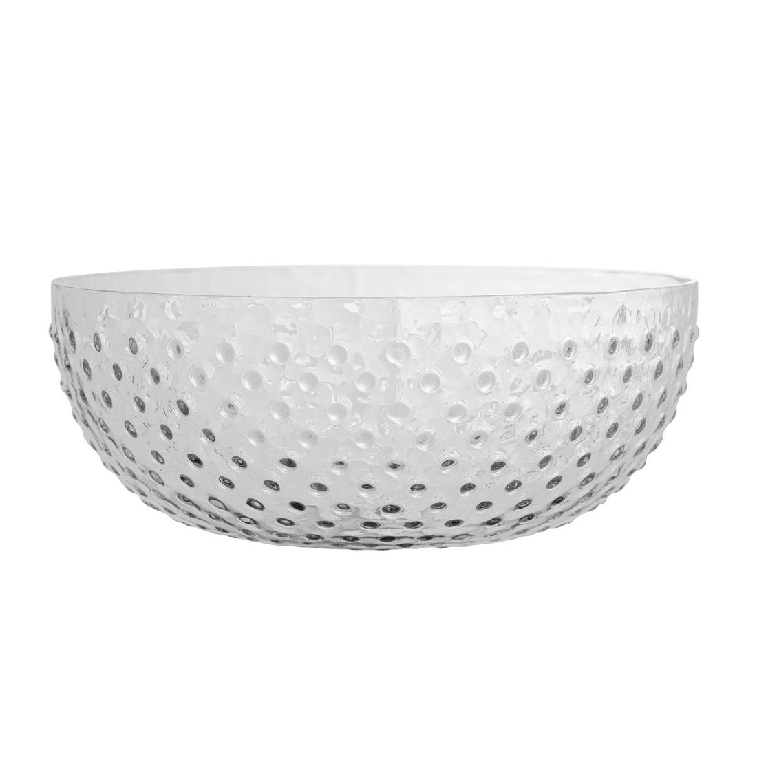 Bloomingville Justina Bowl, klares, recyceltes Glas