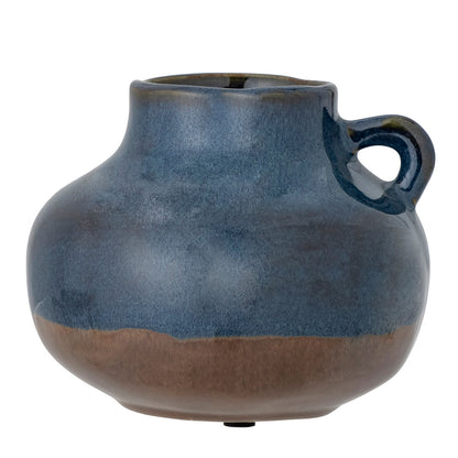 Kreative Sammlung Tully Vase, Blue, Keramik