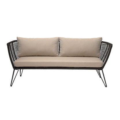 Bloomingville Mundo Sofa, Schwarz, Metall