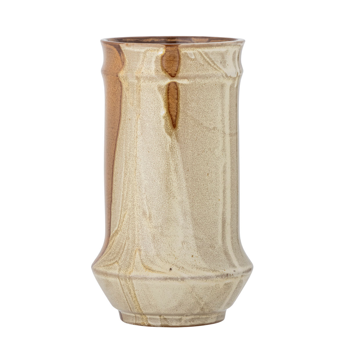 Kreative Kollektion Hailo Vase, Brown, Steinzeug