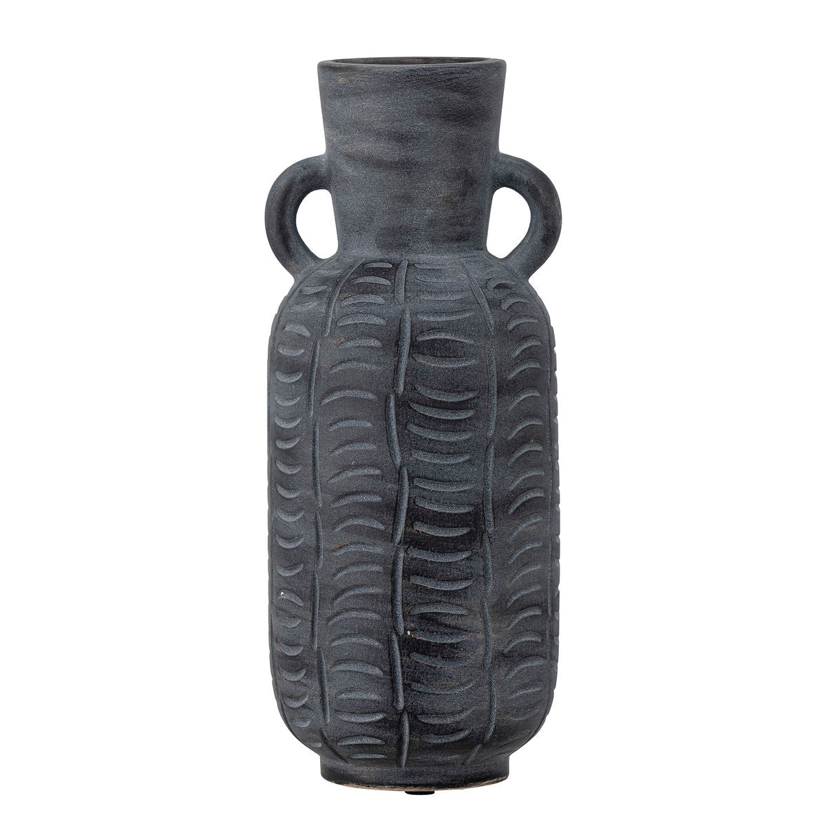 Kreative Kollektion Rane Vase, Gray, Keramik