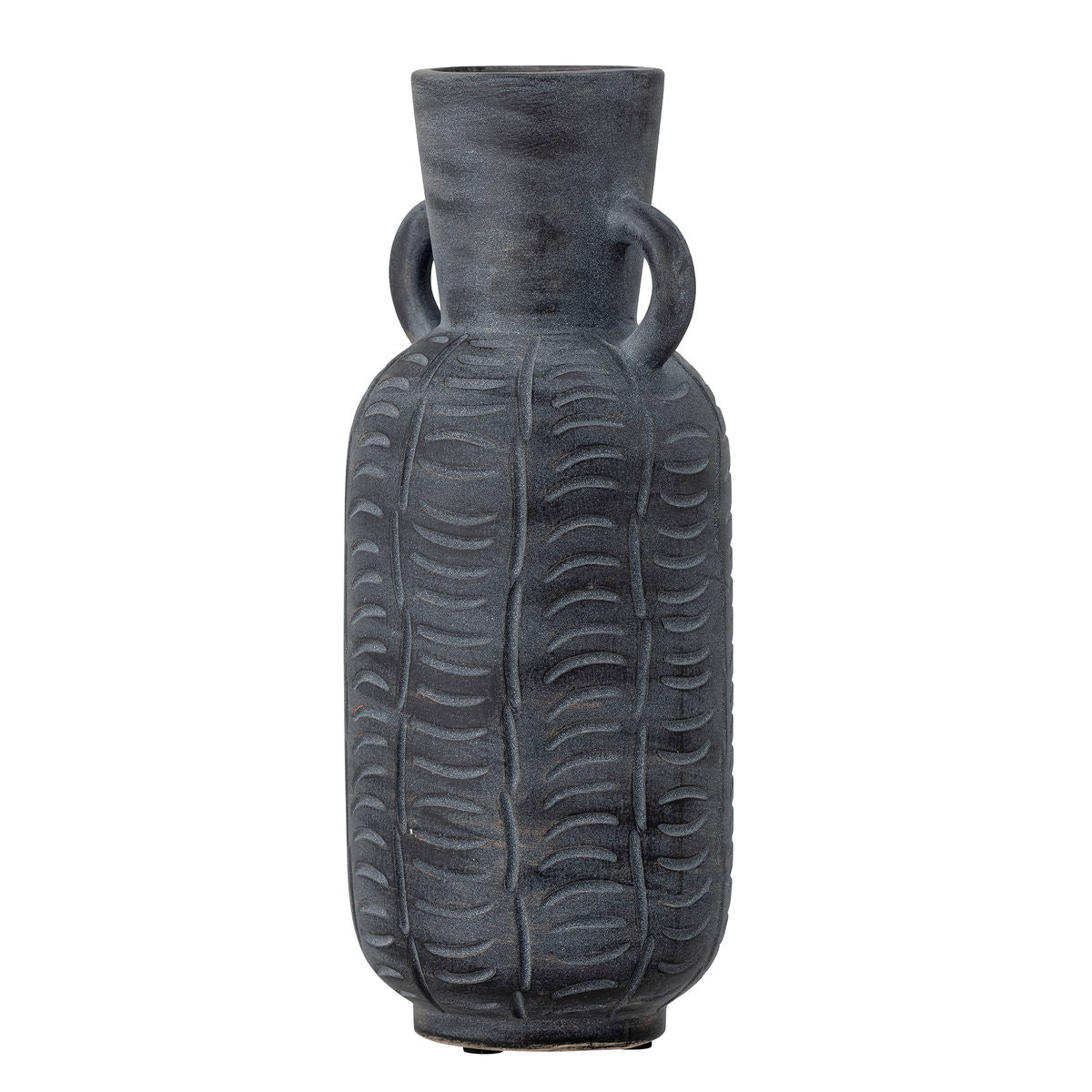 Kreative Kollektion Rane Vase, Gray, Keramik