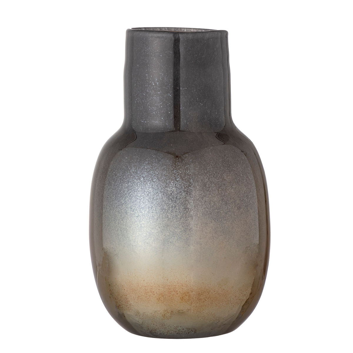 Kreative Kollektion Mewan Vase, Brown, Glas