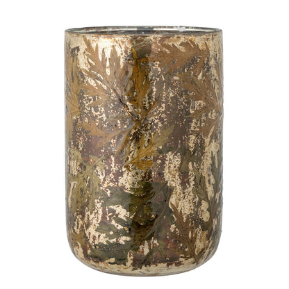 Bloomingville Kamissa Vase, Gold, Glas