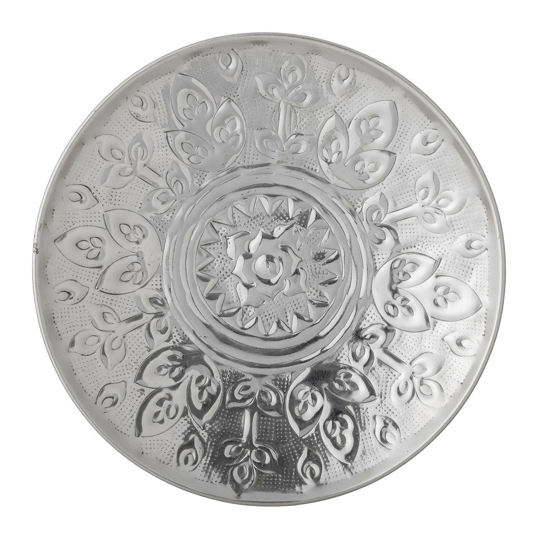 Bloomingville Litha Cake Dish, Silber, Metall