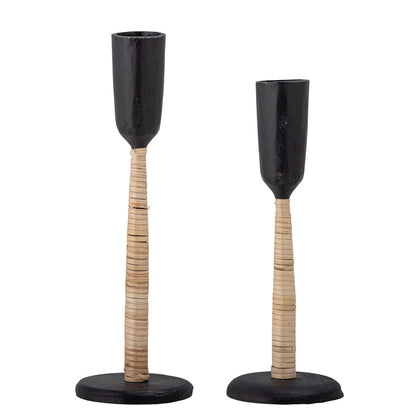 Bloomingville Kesha Candlestick, Schwarz, Metall