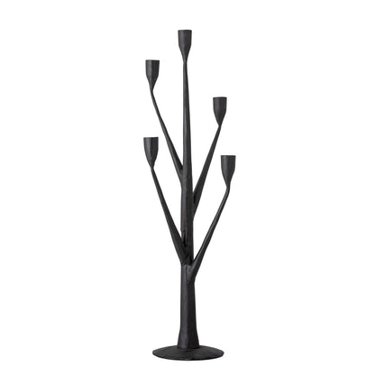 Kreative Sammlung Abriz Candlestick, Schwarz, Eisen