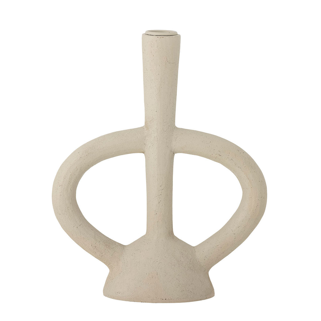 Bloomingville Ramina Candlestick, Weiß, Polyresin