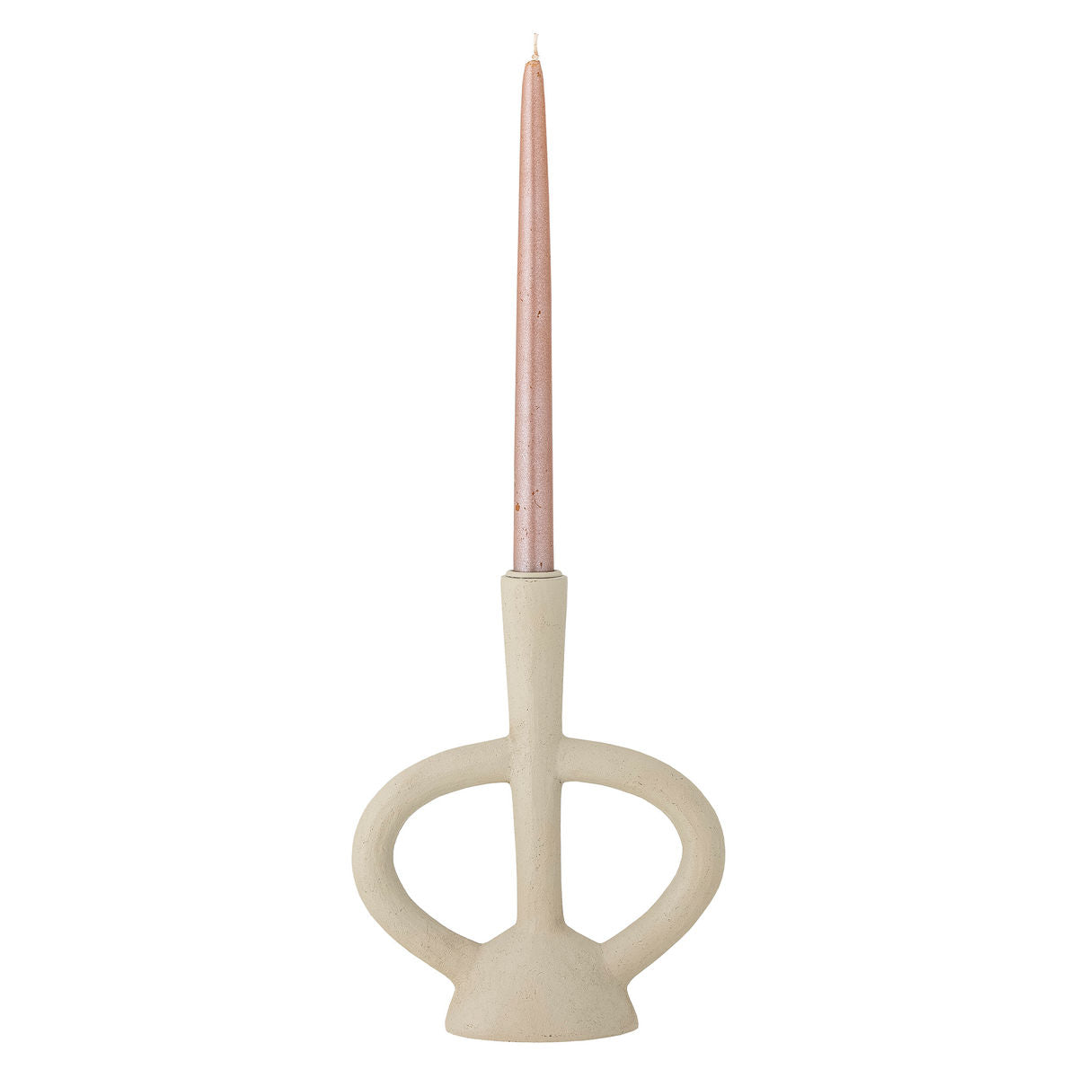 Bloomingville Ramina Candlestick, Weiß, Polyresin