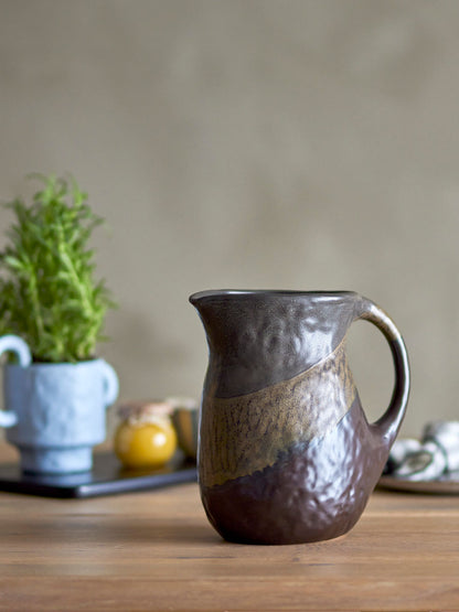 Bloomingville Paula Pitcher, Brown, Steinzeug