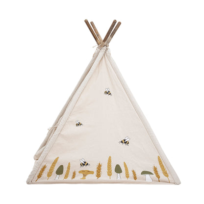 BLOOMINGVILLE MINI Millo Legetipi, Natur, Bomuld - L110xH127xW110 cm - DesignGaragen.dk.