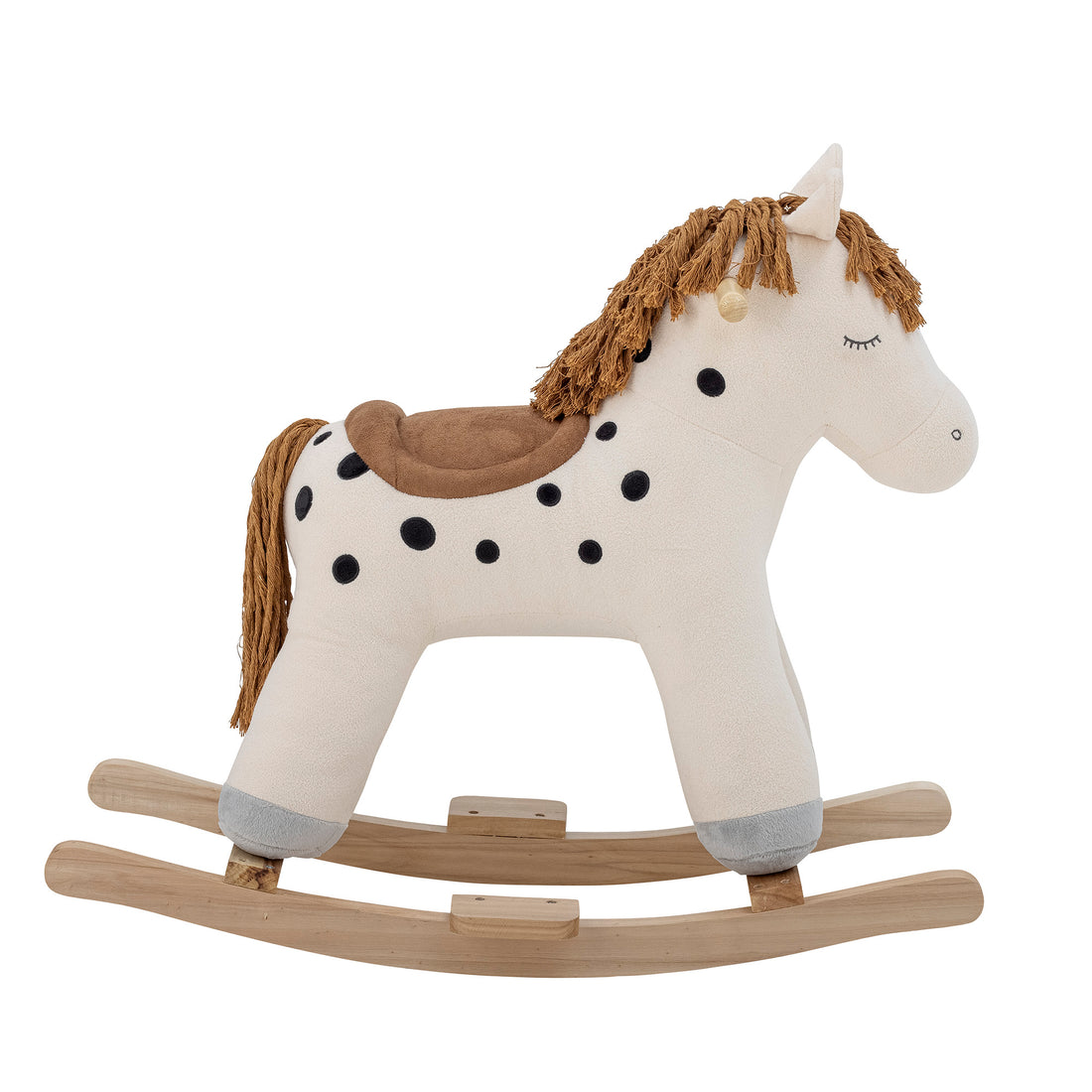 Bloomingville Mini - Merlen Ginging Horse, Horse, Weiß, Polyester