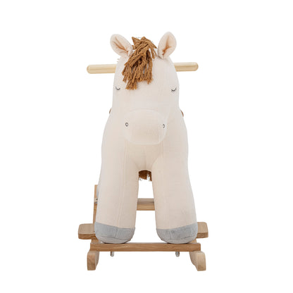 Bloomingville Mini - Merlen Ginging Horse, Horse, Weiß, Polyester