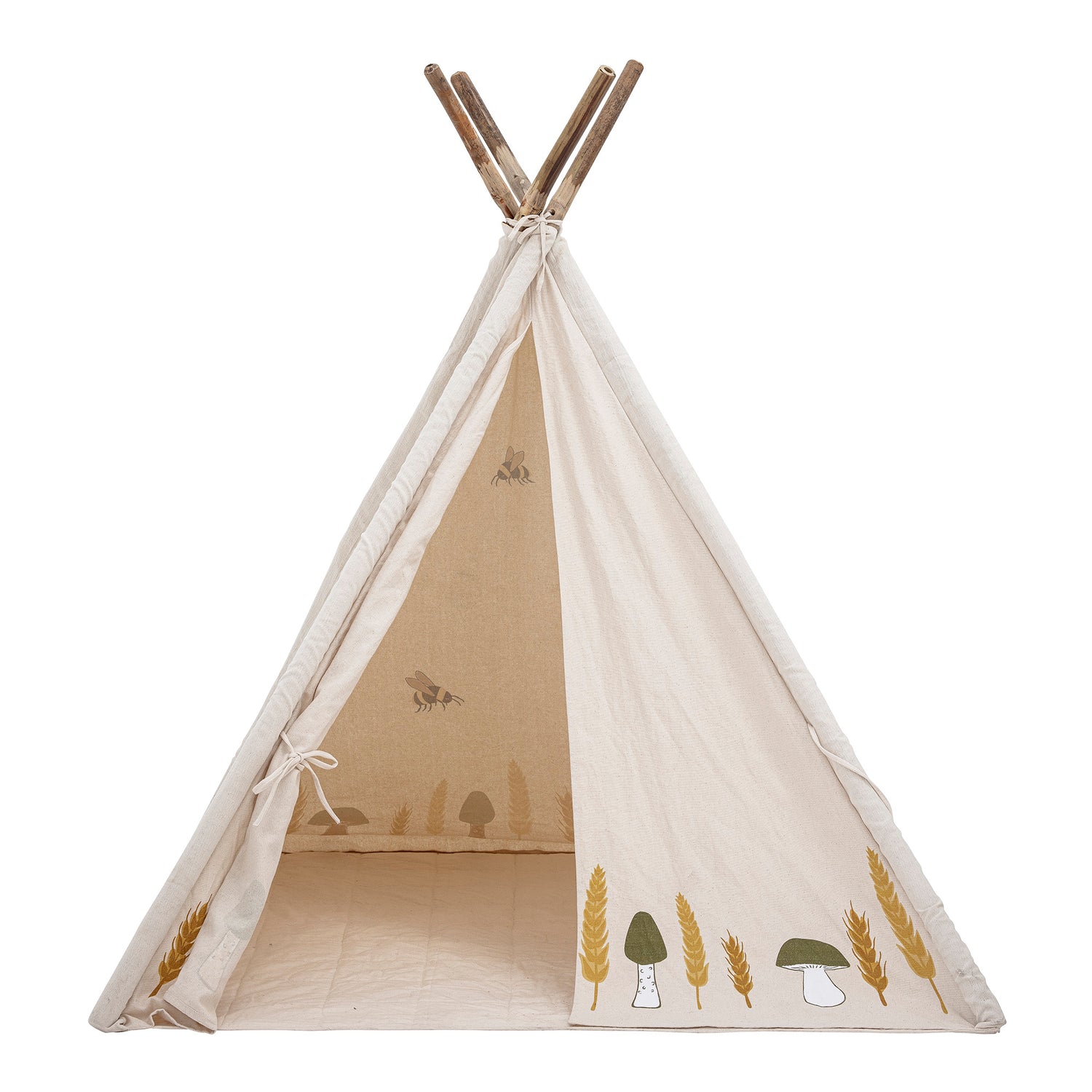 BLOOMINGVILLE MINI Millo Legetipi, Natur, Bomuld - L110xH127xW110 cm - DesignGaragen.dk.