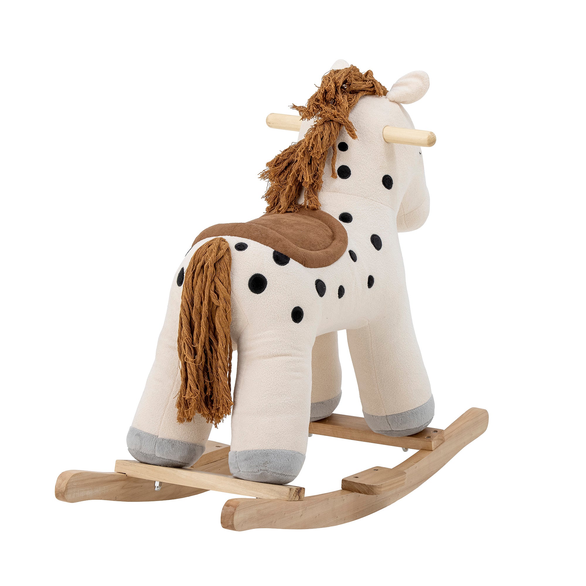 Bloomingville Mini - Merlen Ginging Horse, Horse, Weiß, Polyester